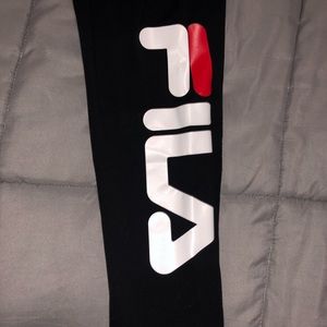 Black fila leggings